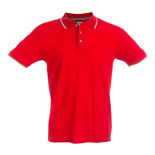 ROME. Men's slim fit polo shirt