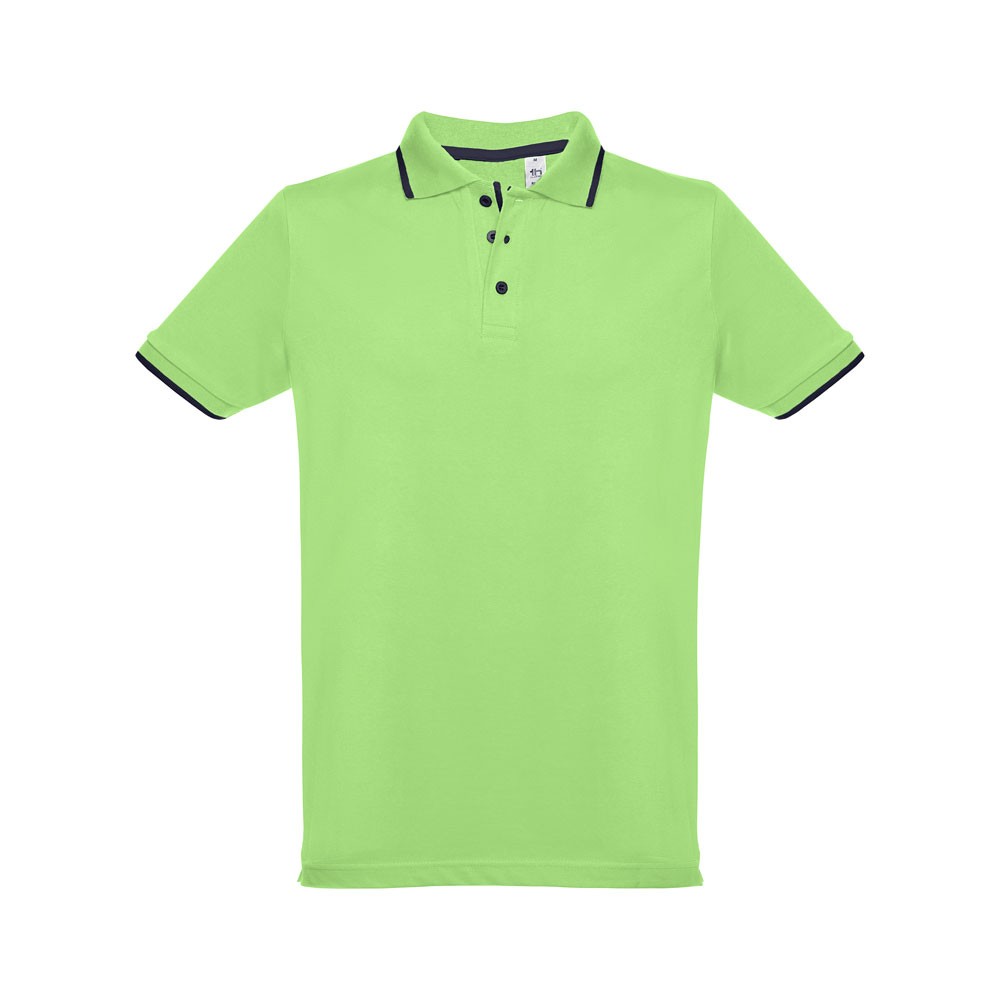 ROME. Men's slim fit polo shirt
