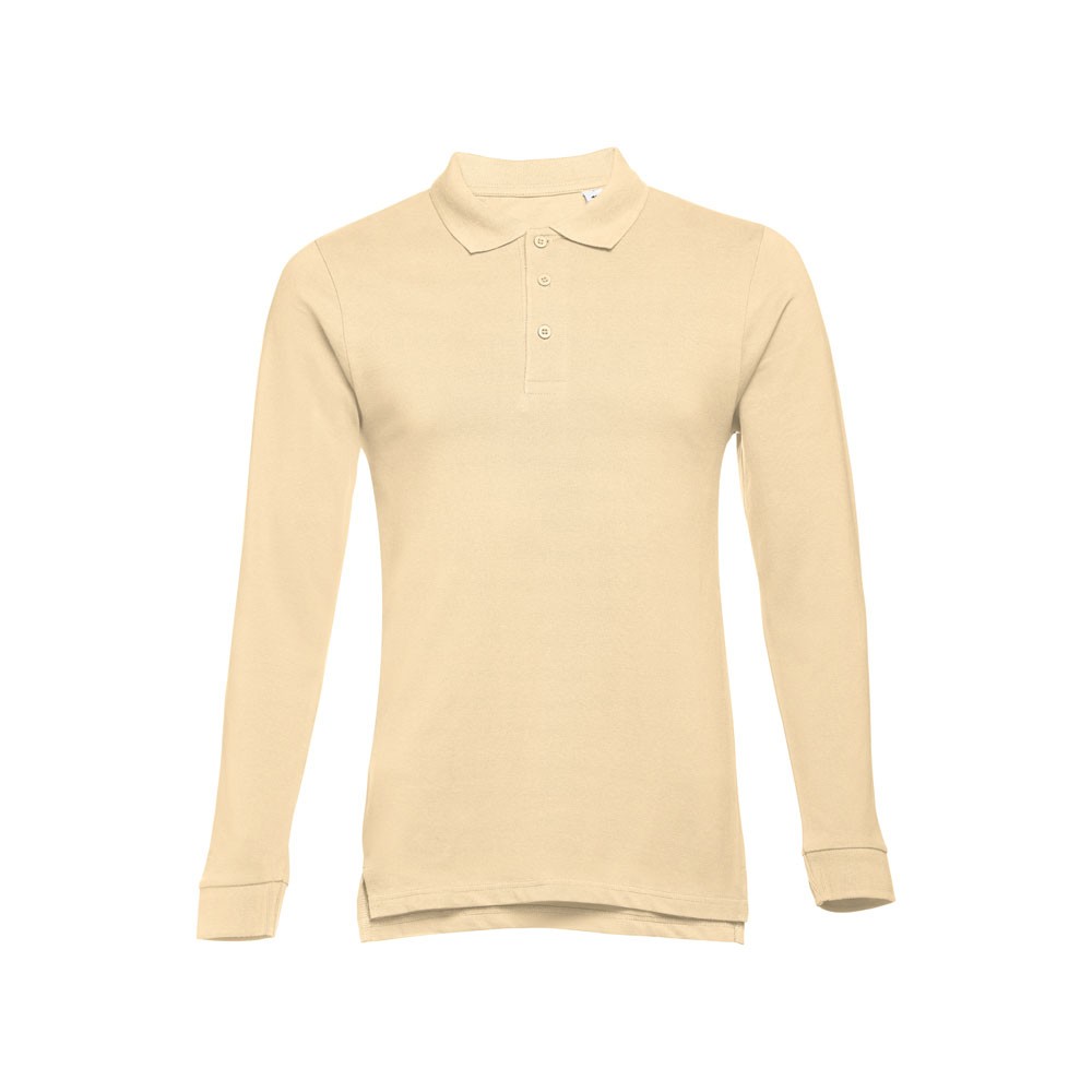 BERN. Men's long sleeve polo shirt