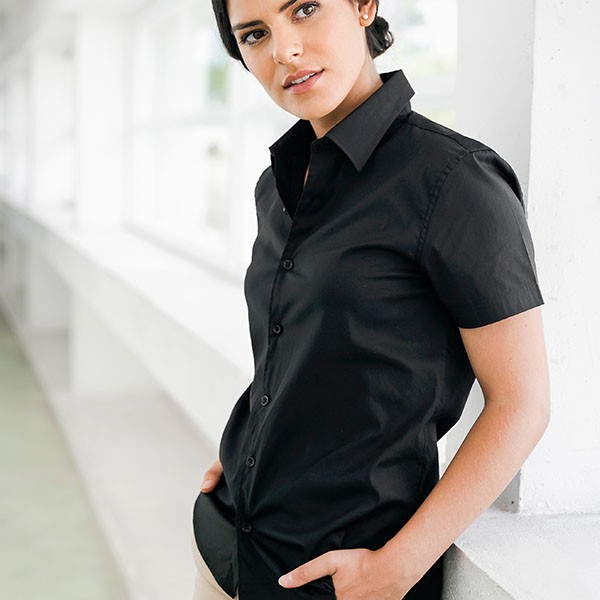 MADRID WOMEN. Women's poplin shirt