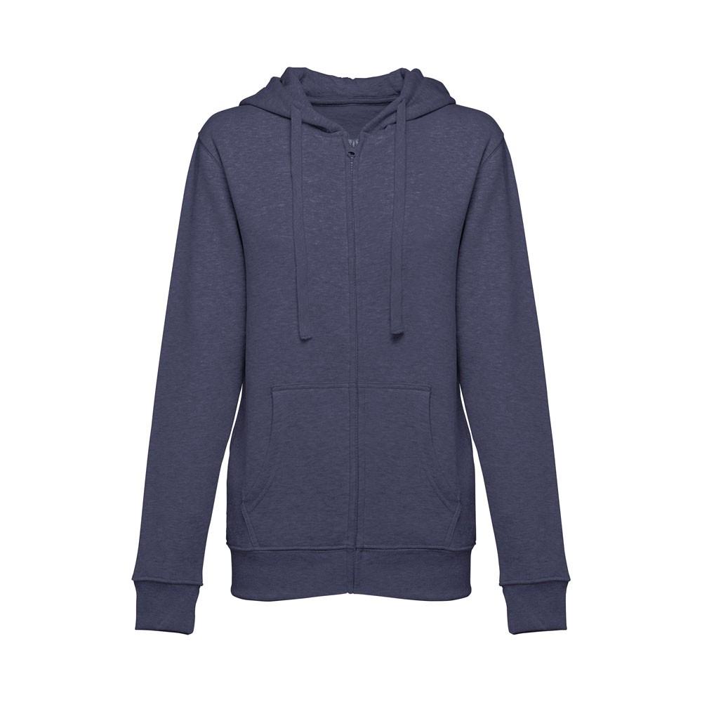 AMSTERDAM WOMEN. Women's hooded full zipped sweatshirt