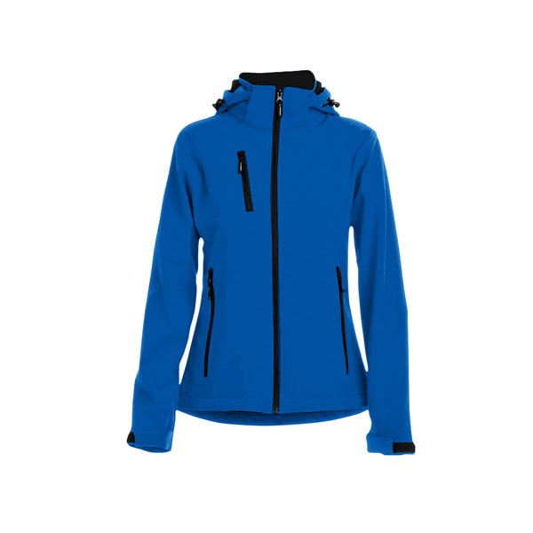 ZAGREB WOMEN. Women's softshell with removable hood