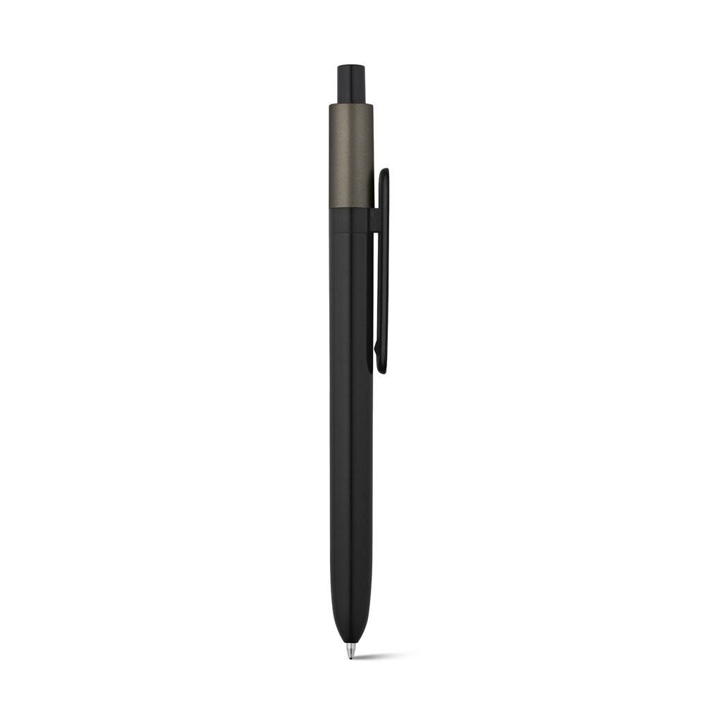 KIWU Metallic. ABS ballpoint with shiny finish and lacquered top with metallic finish
