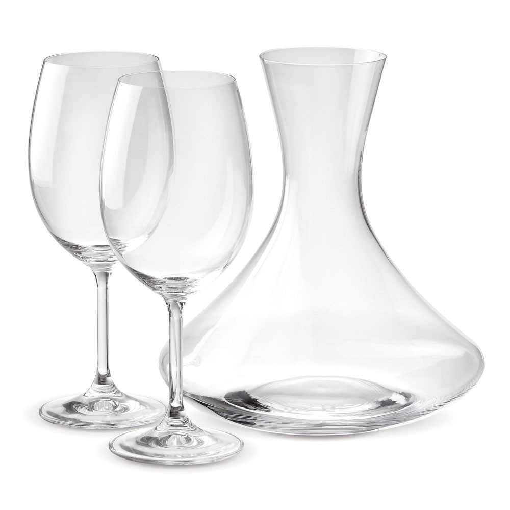 BORDEAUX. Wine set