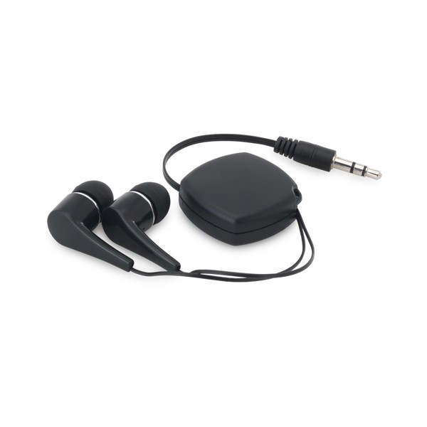 PINEL. Retractable earphones