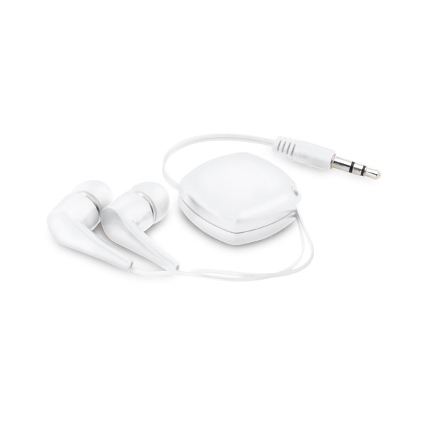 PINEL. Retractable earphones