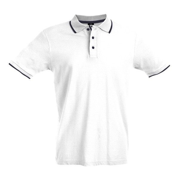 ROME. Men's slim fit polo shirt