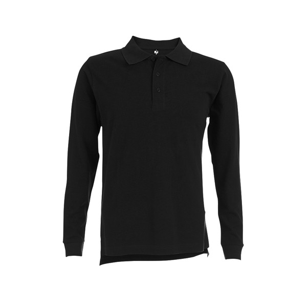 BERN. Men's long sleeve polo shirt