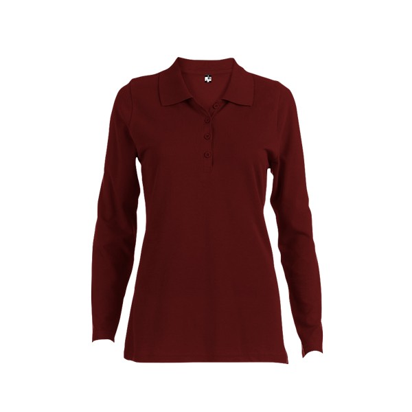 BERN WOMEN. Women's long sleeve polo shirt