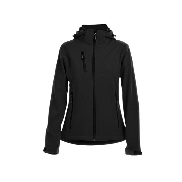ZAGREB WOMEN. Women's softshell with removable hood