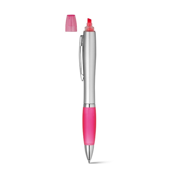 PIK. Ball pen and highlighter