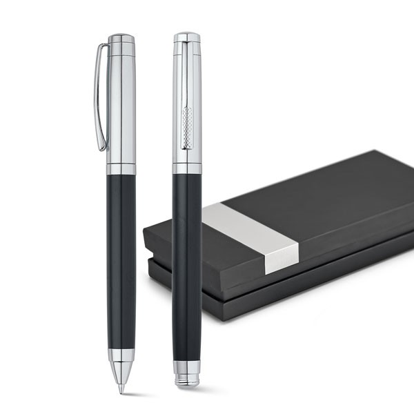 ZAIRE. Roller pen and ball pen set