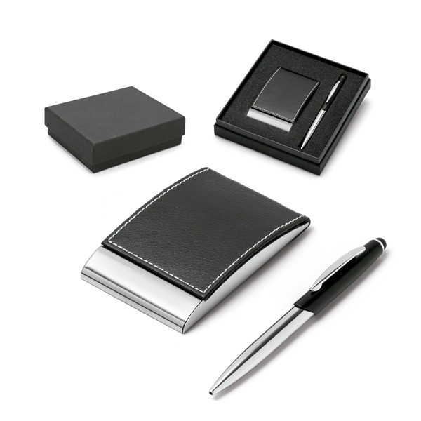 MURPHY. Ball pen and cardholder set