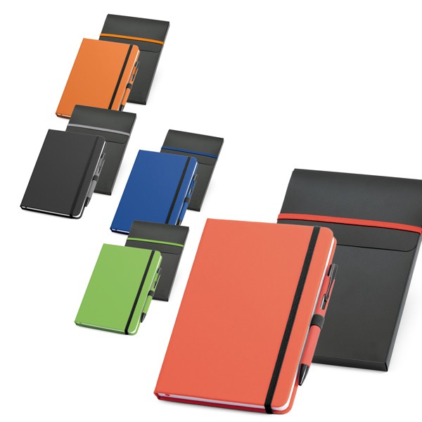 SHAW. Ball pen and notepad set