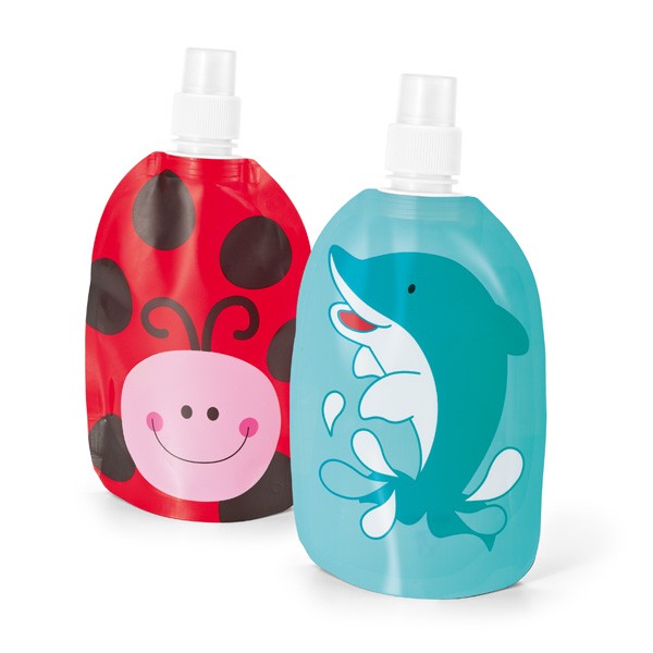 READY. Folding bottle