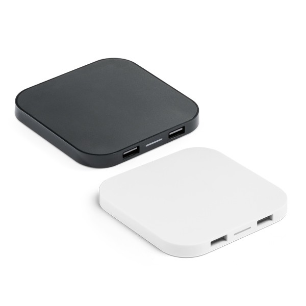 CAROLINE. Wireless charger and 20 USB hub