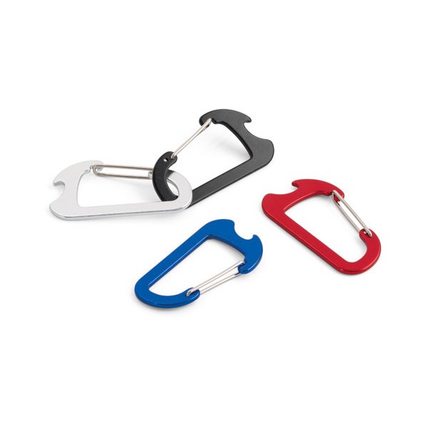 CLOSE. Carabiner clip