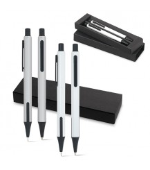 HUDSON. Ball pen and mechanical pencil set