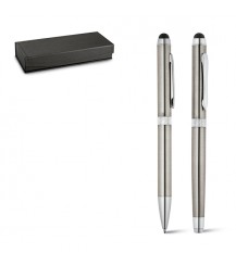 CANNES. Roller pen and ball pen set