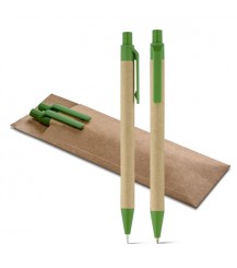 LEAF. Ball pen and mechanical pencil set