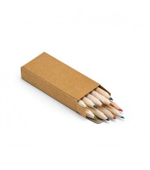 Pencil box with 10 coloured pencils