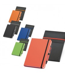SHAW. Ball pen and notepad set