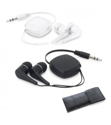 PINEL. Retractable earphones